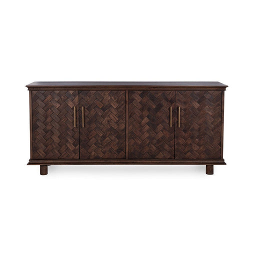 Shira - 4 Door Buffet - Kona Brown - R&R Furniture Gallery (Fountain Valley, CA)