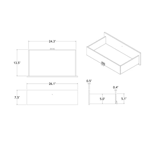 Chloe - Chest - Gemstone Silver - R&R Furniture Gallery (Fountain Valley, CA)