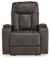 Feazada - Power Recliner With Adj Headrest - R&R Furniture Gallery (Fountain Valley, CA)