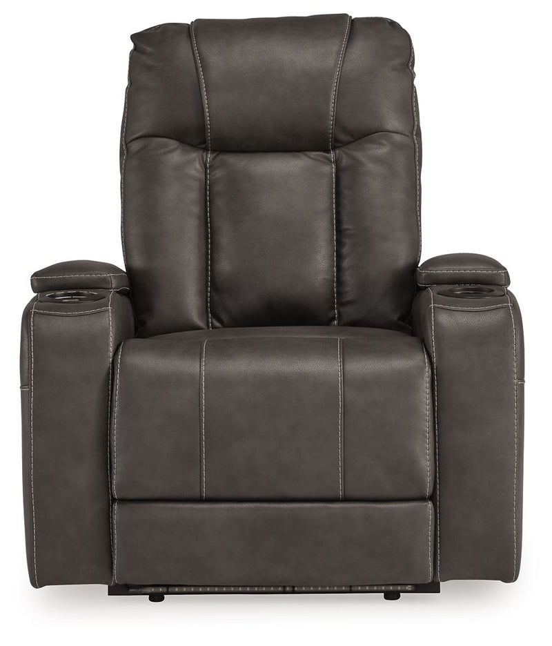 Feazada - Power Recliner With Adj Headrest - R&R Furniture Gallery (Fountain Valley, CA)
