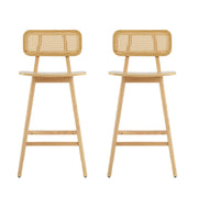 Bari - Indoor Wood Barstool (Set of 2) - R&R Furniture Gallery (Fountain Valley, CA)