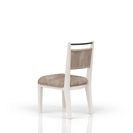 Rope Back Chair - Beige / Carmel - R&R Furniture Gallery (Fountain Valley, CA)