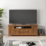 Amherst - Handcrafted Wide TV Media Stand - R&R Furniture Gallery (Fountain Valley, CA)