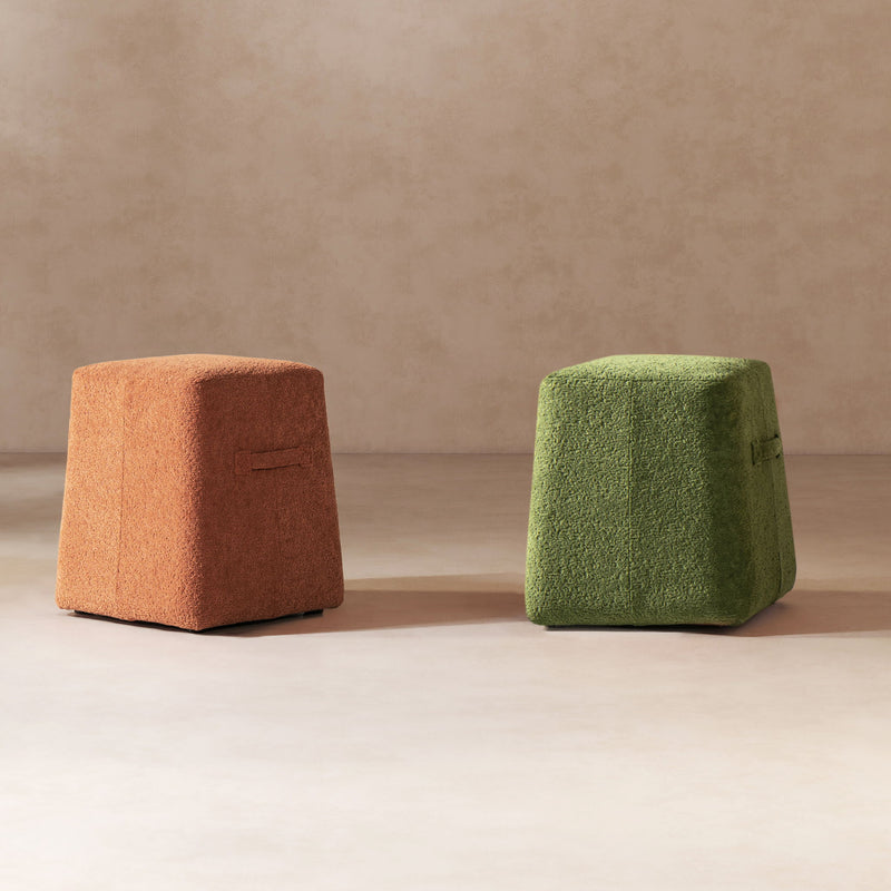 Clyde - Tapered Square Upholstered Ottoman - R&R Furniture Gallery (Fountain Valley, CA)