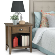 Acadian - Bedside Table, Handcrafted - R&R Furniture Gallery (Fountain Valley, CA)