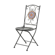 Lambert - Outdoor Chat Set - Black / Red - R&R Furniture Gallery (Fountain Valley, CA)