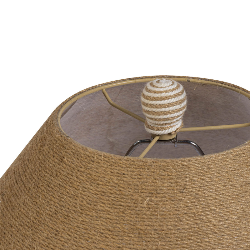 Tanga - Jute And Cotton Table Lamp - Natural - R&R Furniture Gallery (Fountain Valley, CA)