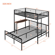 Bunk Bed With Desk, Ladder And Quality Slats For Bedroom - R&R Furniture Gallery (Fountain Valley, CA)