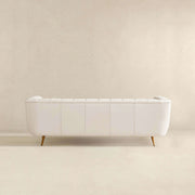 Lamattina - Genuine Italian Channel Tufted Sofa - R&R Furniture Gallery (Fountain Valley, CA)
