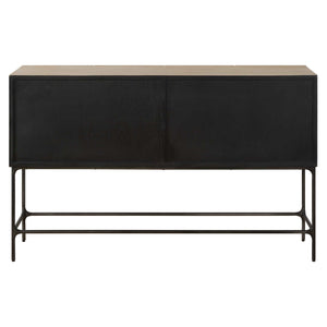 Lunar - 4 Door Elm Wood Cabinet
