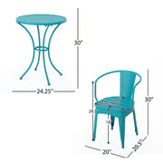 Colmar - 3 Piece Metal Set - R&R Furniture Gallery (Fountain Valley, CA)