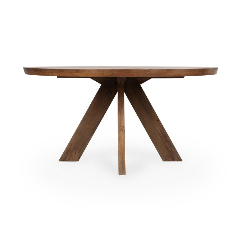 Rodrigo - Round Dining Table - Hickory Brown - R&R Furniture Gallery (Fountain Valley, CA)