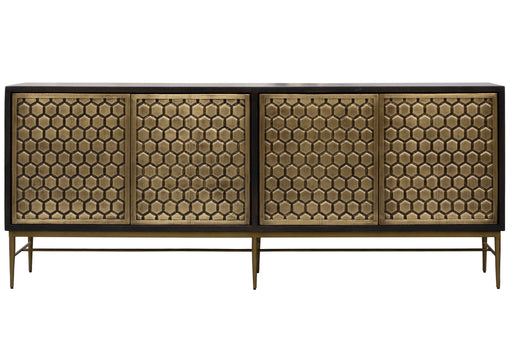 Crossings - Cairo Console - Rich Coffee Bean - R&R Furniture Gallery (Fountain Valley, CA)