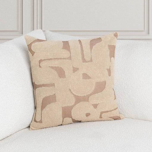 Lineage - Austen 20" x 20"Pillow - Caramel - R&R Furniture Gallery (Fountain Valley, CA)