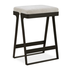 Hover - Iron Counter Stool - Black