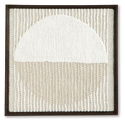 Bachard - Wall Decor - Tan / White - R&R Furniture Gallery (Fountain Valley, CA)