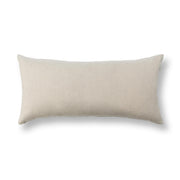 Classic Home Beryl accent pillow with a textured fabric in soft, neutral tones, perfect for sofa or bed decor.