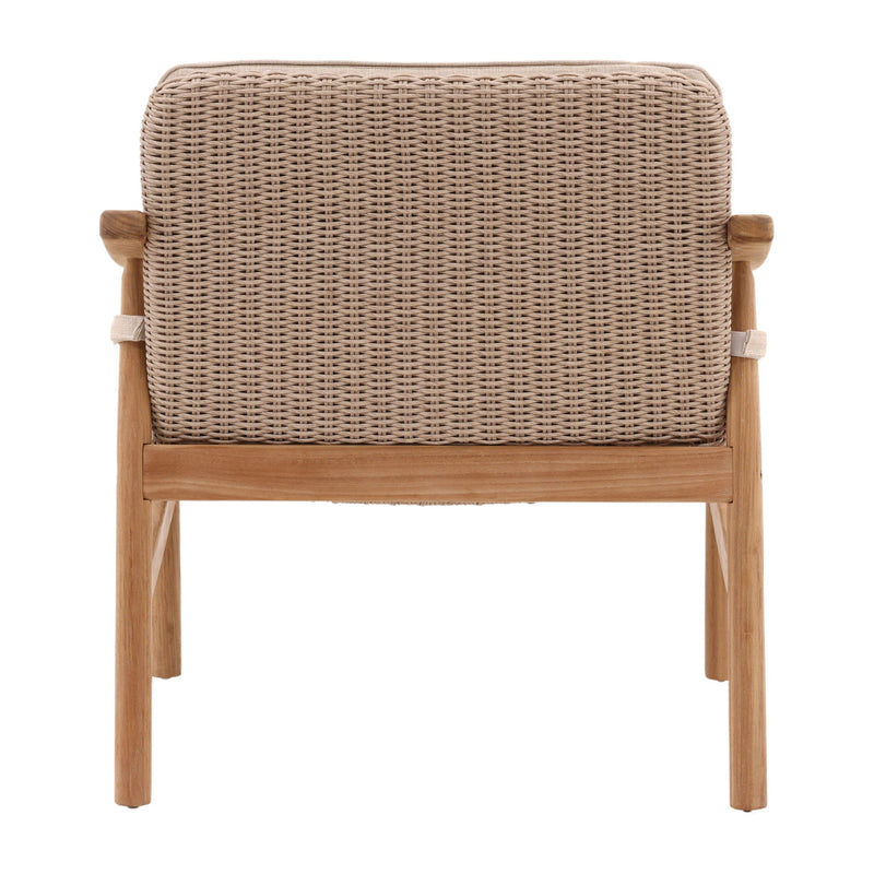 Wembley - Outdoor Occasional Chair - Sand And Natural