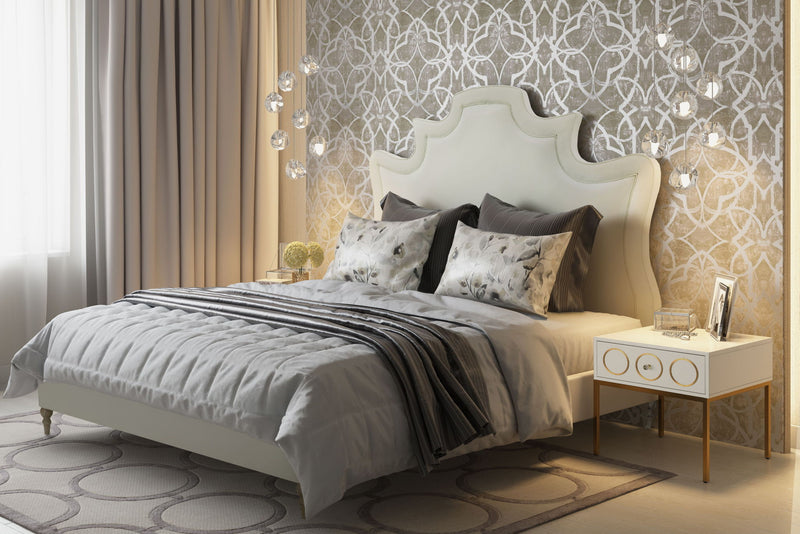Serenity - Velvet Bed - R&R Furniture Gallery (Fountain Valley, CA)