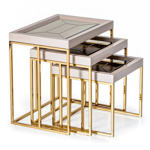 Carmela - Nesting Tables (Set of 3) - R&R Furniture Gallery (Fountain Valley, CA)