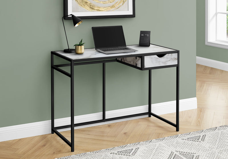 Computer Desk For Home Office, 1 Storage Drawer, Contemporary & Modern - R&R Furniture Gallery (Fountain Valley, CA)