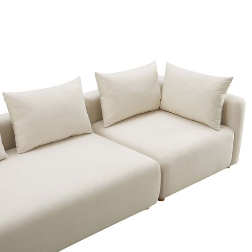 Hangover - Linen Sofa - Cream - R&R Furniture Gallery (Fountain Valley, CA)
