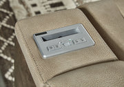 Next-Gen Durapella - Pwr Recliner/Adj Headrest - R&R Furniture Gallery (Fountain Valley, CA)