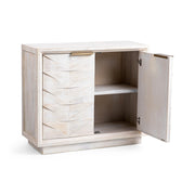 Classic Home Marvin buffet with wooden finish and multiple storage compartments, showcasing a sleek and functional buffet design.