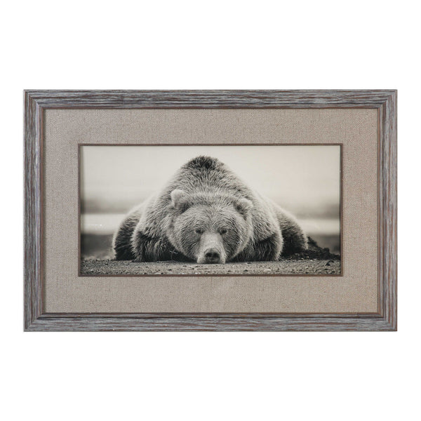 Deep Sleep - Bear Print - Silver