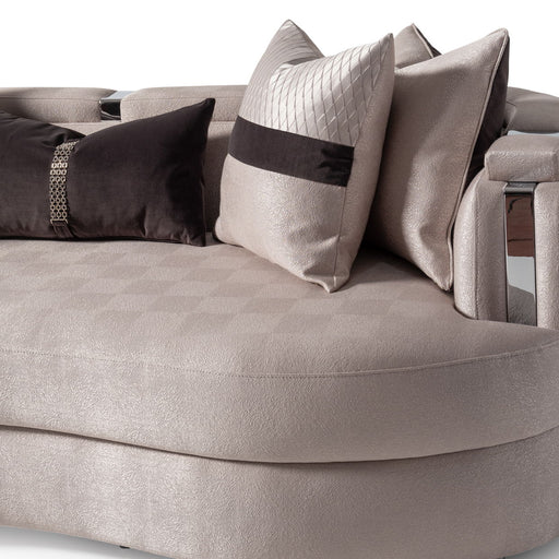 Carmela - Sofa - Zinc / Silver - R&R Furniture Gallery (Fountain Valley, CA)