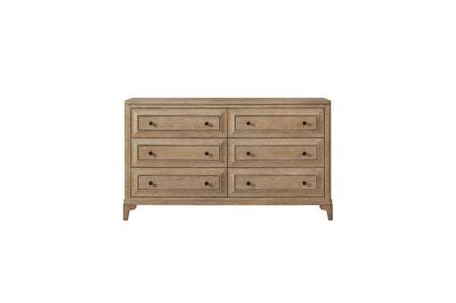 Queen Canopy Bedroom Set With A 2 Drawer Nightstand A Dresser With Poster Mirror And A Door Chest - Sand - R&R Furniture Gallery (Fountain Valley, CA)