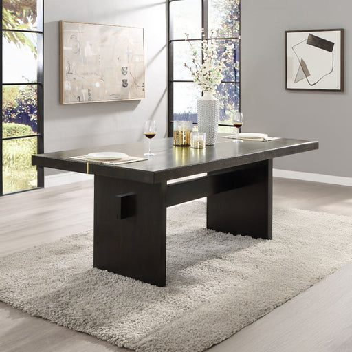 Jaramillo - Dining Table - Black - R&R Furniture Gallery (Fountain Valley, CA)