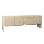 Alaia - Sideboard With Media Holes - Bleached Natural