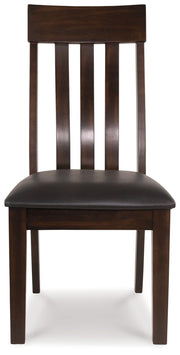 Haddigan - Dining UPH Side Chair (Set of 2) - Dark Brown - R&R Furniture Gallery (Fountain Valley, CA)