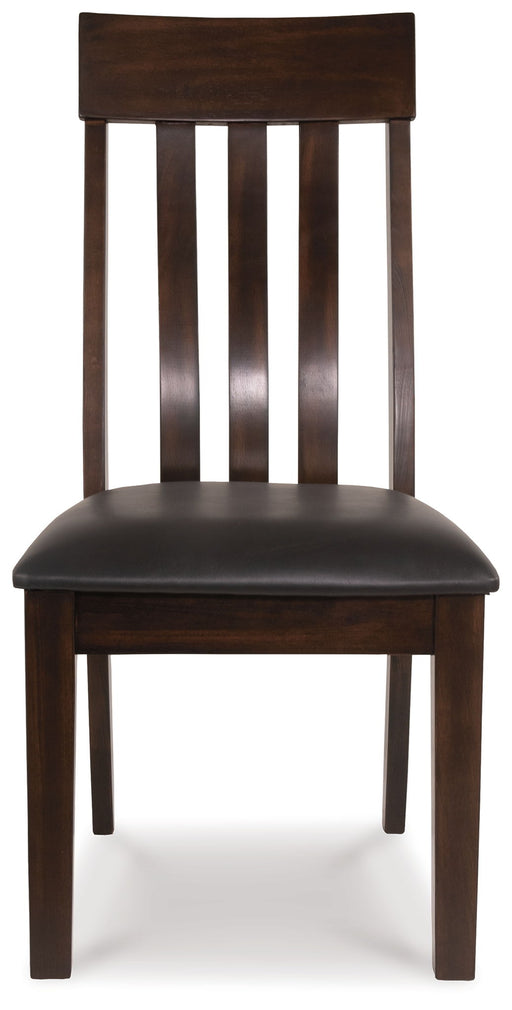 Haddigan - Dining UPH Side Chair (Set of 2) - Dark Brown - R&R Furniture Gallery (Fountain Valley, CA)