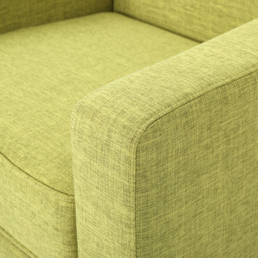 Nebulize - Upholstered Fabric Club Chair With Button Tufted And Square Off Arm And Back - R&R Furniture Gallery (Fountain Valley, CA)