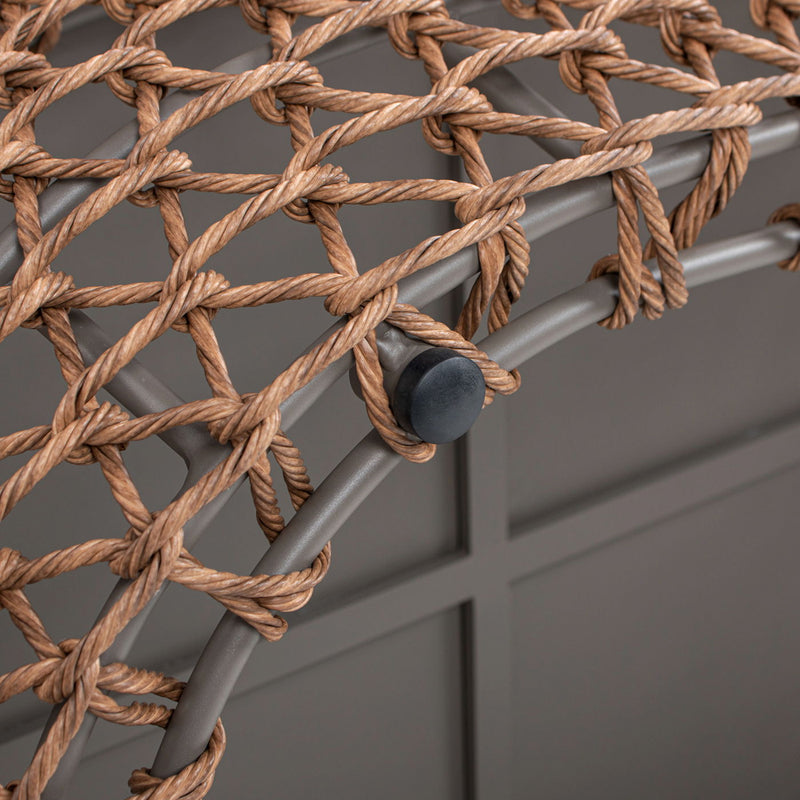 Willow - Oval Woven Patio Coffee Table, Wicker Frame - R&R Furniture Gallery (Fountain Valley, CA)