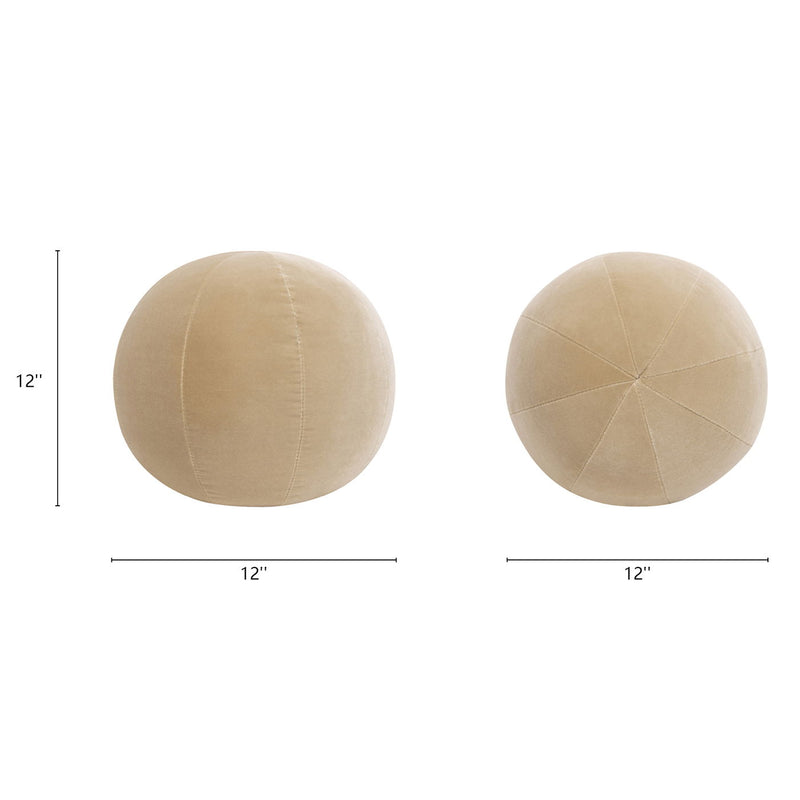 Luna - Round Sphere Accent Ball Throw Pillow - R&R Furniture Gallery (Fountain Valley, CA)