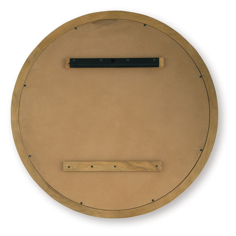 Yadiel - Accent Mirror - Brown - R&R Furniture Gallery (Fountain Valley, CA)
