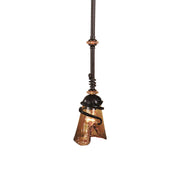 Uttermost Vitalia mini pendant light in oil-rubbed bronze finish, showcasing a sleek, modern pendant lighting design.
