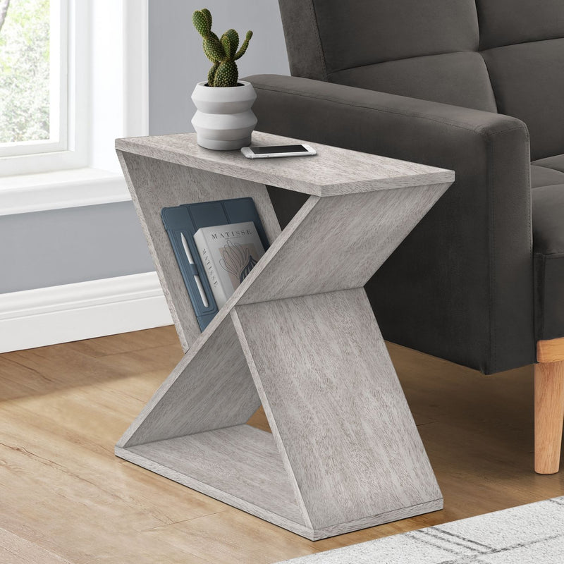 Contemporary 8th Street accent side table with stylish design, featuring a sleek tabletop and modern supporting legs.