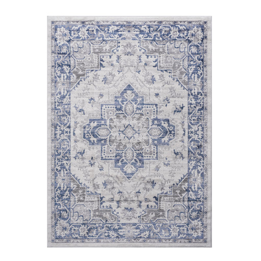 Marfi - 6' X 9' Oriental Area Rug - Blue / Gray - R&R Furniture Gallery (Fountain Valley, CA)