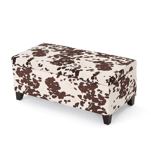 Storage Ottoman - Brown Multi - R&R Furniture Gallery (Fountain Valley, CA)