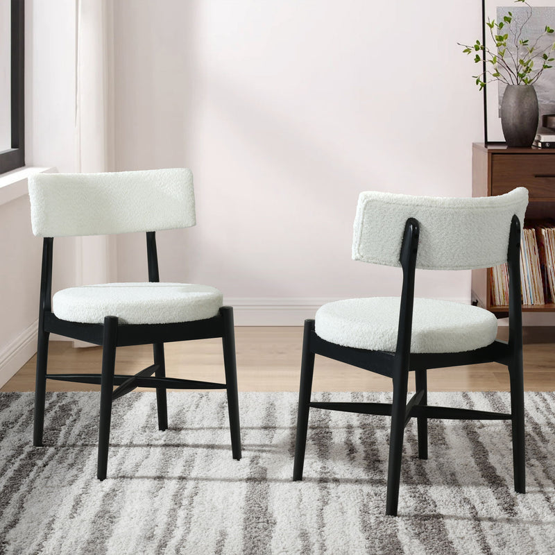 Mid Century Modern Dining Chairs With Unique Design - R&R Furniture Gallery (Fountain Valley, CA)