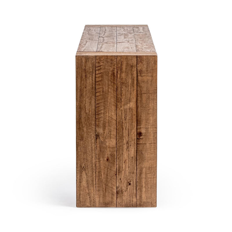 Classic Home Clayton coffee table with wooden surface and modern design, ideal for living room decor.