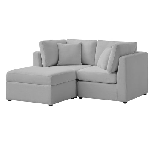 Chauncy - Sectional With Storage Ottoman - R&R Furniture Gallery (Fountain Valley, CA)