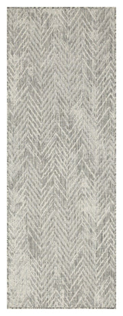 Sunshine - 5'3" X 7'3" Indoor, Outdoor Area Rug - Silver - R&R Furniture Gallery (Fountain Valley, CA)