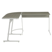 Carver - Computer Desk - Gray & White - R&R Furniture Gallery (Fountain Valley, CA)
