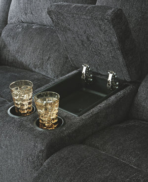 Draycoll - Reclining Loveseat - R&R Furniture Gallery (Fountain Valley, CA)