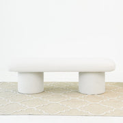 Randolph - Bench - Ivory - R&R Furniture Gallery (Fountain Valley, CA)